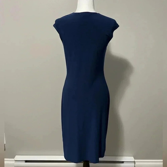 LAUREN Ralph Lauren Sleeveless Twist Front Dress - Picture 8 of 10